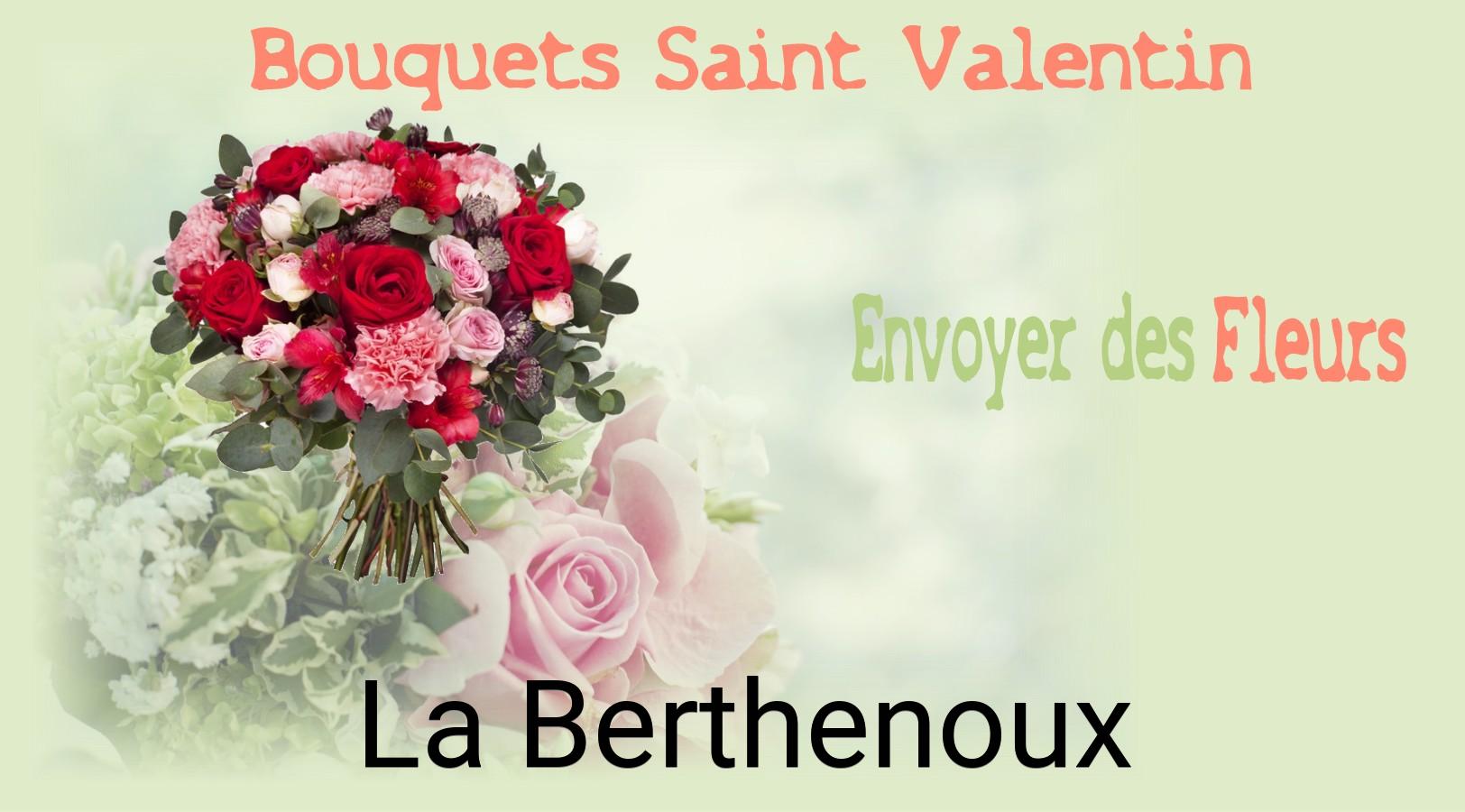 Roses de Saint-Valentin livrées à La Berthenoux